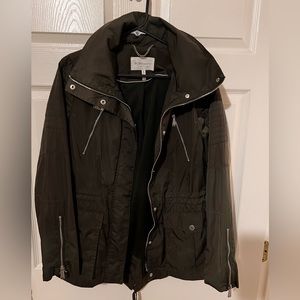 BCBG women jacket, in good condition, dark green, M size